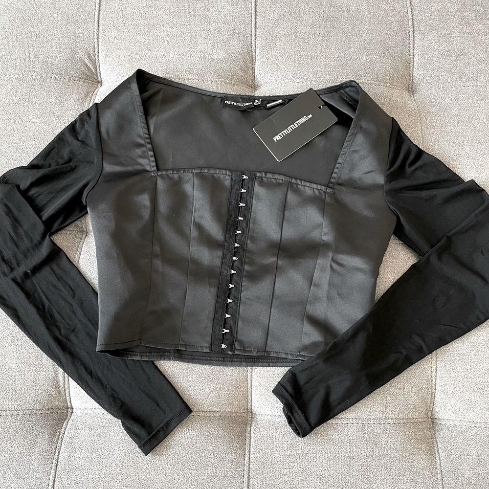 Square Neck Corset/Bustier